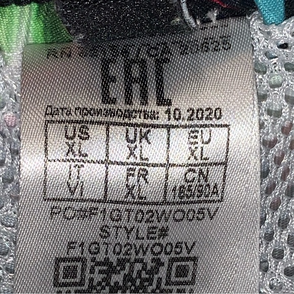 GUESS BEACH men’s tropical 6.5 in SWIM TRUNKS swimsuit size XL - Picture 8 of 14